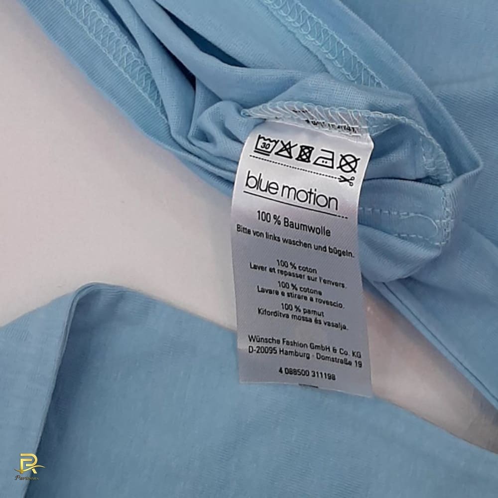  نمای برند تیشرت آستین کوتاه زنانه بلو موشن مدل C1402 با رنگ آبی و سایز 42-40 و قیمت 198000 تومان 