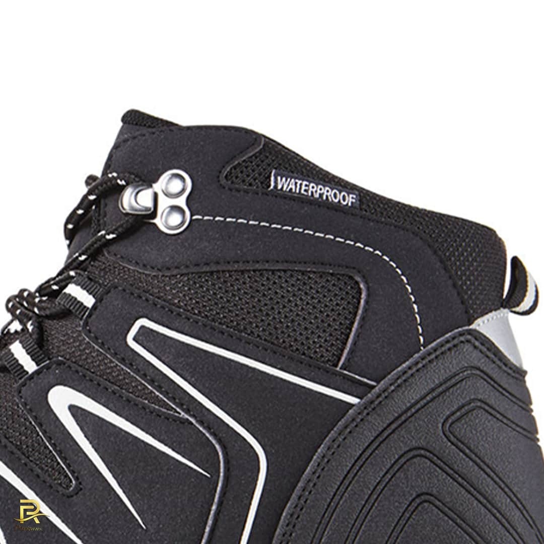  نمای نزدیک کفش کوهنوردی و طبیعت گردی کریویت پرو (crivit pro) مدل S1003 با رنگ مشکی و سایز 47 با 20% تخفیف 1520000 تومان 