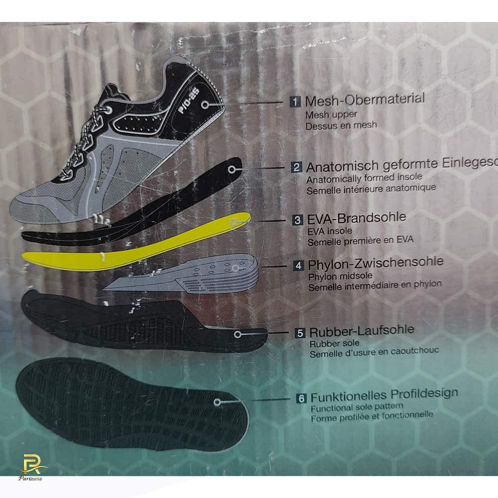  خرید اینترنتی جدیدترین و شیک ترین کفش آلمانی اورجینال استوک نو پیاده روی اسپرت مردانه کریویت پرو (Crivit Pro) 